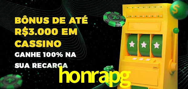 honrapg melhor bônus de depósito